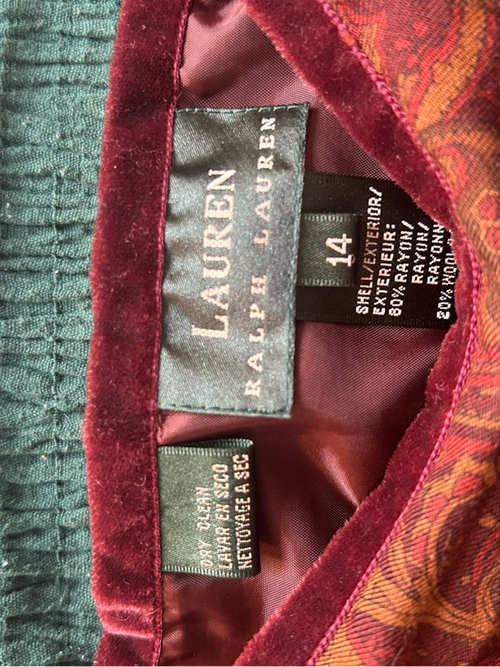 Ralph Lauren vintage maxi skirt - Picture 3 of 3